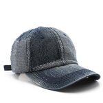 Baseball Hat Factory - OEM/ODM Embroidered Washed Vintage Adjustable 6 Panel Denim