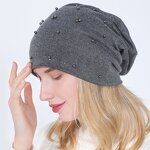 Winter Hat Factory - OEM/ODM European American New Super Soft Rhinestone Windproof