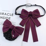 Headflower Tie Factory - OEM/ODM Professional Women Bank Teller Business Dress Collar Bow