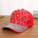 Baseball Cap Manufacturer - OEM/ODM Cowboy Rhinestone Inlaid Snapback Fashion Sun Hat