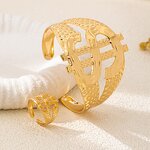 Open Bracelet Factory - OEM/ODM Punk Hip Hop Dollar Sign Ring Set Exaggerated Personality