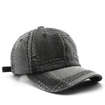 Baseball Hat Factory - OEM/ODM Embroidered Washed Vintage Adjustable 6 Panel Denim