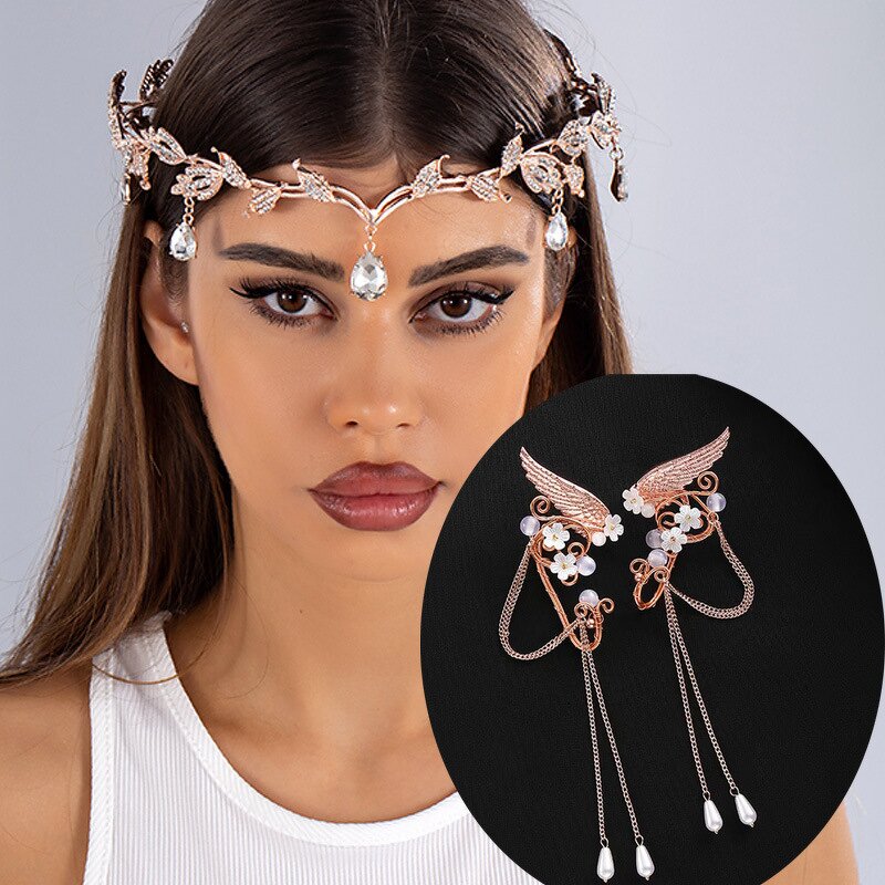 Headwear Manufacturer - OEM/ODM European American Fashion Rhinestone New Simple Elf Crown
