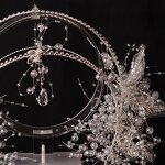 Bridal Crown Factory - OEM/ODM French Style Fashionable Crystal Tassel High-end Dress