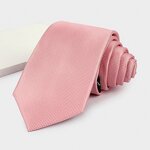 Plain Neck Tie Factory - OEM/ODM Polyester Jacquard Woven for Wedding Party