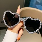 Borderless Sunglasses Factory - OEM/ODM High End Diamond studded Fashionable Unique Personality