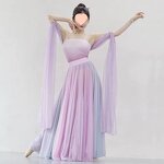 Chiffon Shawl Factory - OEM/ODM Hanfu Ancient Costume Dance Performance fairy Versatile Long
