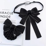 Headflower Tie Factory - OEM/ODM Professional Women Bank Teller Business Dress Collar Bow