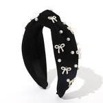 Hair Accessories Factory - OEM/ODM European American Sweet Simple Nail Bead Bow Headband