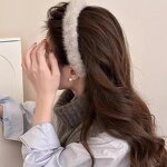 Hair Hoop Factory - OEM/ODM Autumn Winter Plush With Toothed 14cm for Women