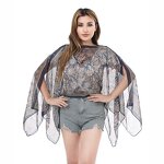 Bikini Chiffon Hoodie Manufacturer - OEM/ODM New Sunshade Clothing Women's Silk Scarf Multi