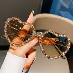 Borderless Sunglasses Factory - OEM/ODM High End Diamond studded Fashionable Unique Personality