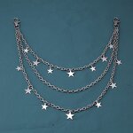 Waist Chain Manufacturer - OEM/ODM European American Hip-hop Punk Pentagram Pendant Tassel