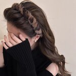 Hair Hoop Factory - OEM/ODM Autumn Winter Plush With Toothed 14cm for Women