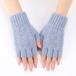 Fingerless Sleeve Gloves Factory - OEM/ODM Women's Hollow Finger Arm Cover Autumn Winter Fashion