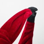 Headband Manufacturer - OEM/ODM Creative Korean Multi-Layered Velvet Floral Large Flower