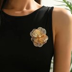 Vintage Brooch Manufacturer - OEM/ODM Exquisite Alloy Pin Women's Fashionable Plated Jewelry