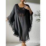 Beach Skirt Cover Factory - OEM/ODM New Hook Flower Patchwork Fringe Bikini Cover