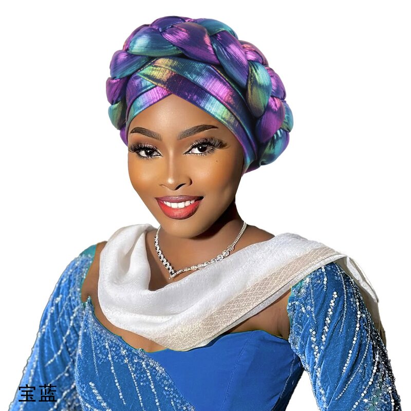 Headwraps Manufacturer - OEM/ODM New Arrival Big Braid African Style Turban Twist Luxury