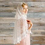 Muslim Veil Manufacturer - OEM/ODM Shoulder Draped Cross-border Foreign Trade Lace Bridal Covering