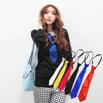 Shinning Tie Factory - OEM/ODM Unisex Sequins for Stage Performance Adjustable Easy Lazy