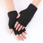 Fingerless Sleeve Gloves Factory - OEM/ODM Women's Hollow Finger Arm Cover Autumn Winter Fashion
