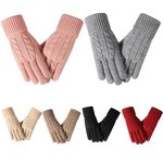 Winter Gloves Factory - OEM/ODM Women's Knit with Touchscreen Outdoor Thickened Thermal