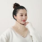 Neckerchief Manufacturer - OEM/ODM Half High Collar Fashion Keep Warm Solid Color Knitted