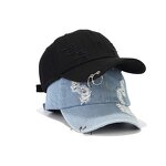 Denim Baseball Cap Manufacturer - OEM/ODM Fashion Adjustable Vintage Washed Hip Hop Hat
