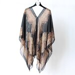 Beach Pareo Manufacturer - OEM/ODM Women Summer Poncho Chiffon Bikini Cover up Multifunctional