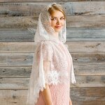 Muslim Veil Manufacturer - OEM/ODM Shoulder Draped Cross-border Foreign Trade Lace Bridal Covering