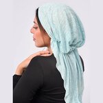 Headscarf Manufacturer - OEM/ODM New Style Fashion Pretied Striped Design Adjustable Plain