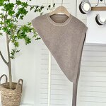 Knitted Shawl Vest Factory - OEM/ODM Women's Triangle Cape Short Jacket High-end Decoration