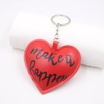 Leather Pendant Factory - OEM/ODM European American Popular PU Heart-shaped Accessory