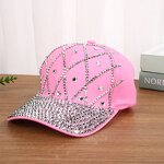 Baseball Cap Manufacturer - OEM/ODM Cowboy Rhinestone Inlaid Snapback Fashion Sun Hat