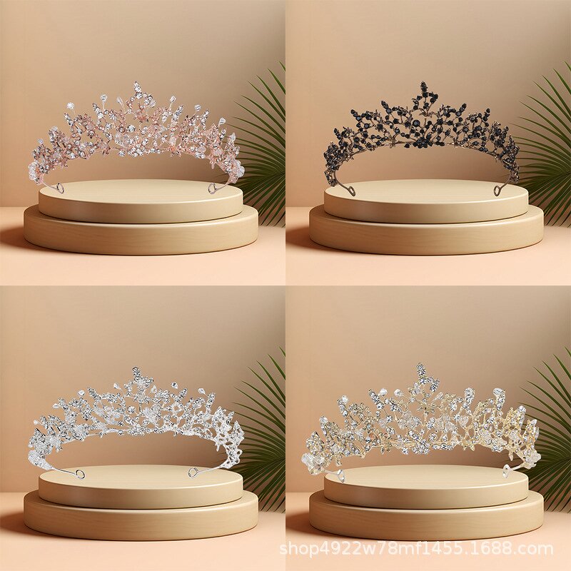 Fairy Crown Manufacturer - OEM/ODM European American High-end Temperament Birthday Bride's Crown