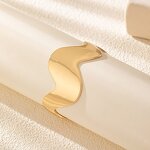 Bracelet Factory - OEM/ODM Trendy High-end Gold Metal Simple Geometric Jewelry