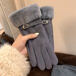 Velvet Gloves Manufacturer - OEM/ODM High Quality Casual Fashion Winter Warm Women's Cycling