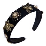 Hairband Factory - OEM/ODM Hot Sell Baroque Rhinestone Pearl Velvet Women Fashion