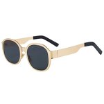 Metal Sunglasses Factory - OEM/ODM New Women Fashion Personalized Trendy Decorative