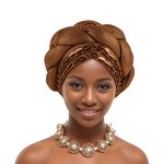 Bandana Factory - OEM/ODM African Ethnic for Women with Sequined Beaded Turban