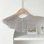 Lace Pearl Shawl Manufacturer - OEM/ODM New for Women Spring Summer Dress Shirt Decoration