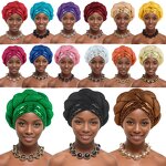 Bandana Factory - OEM/ODM African Ethnic for Women with Sequined Beaded Turban