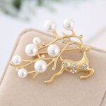 Animal Brooch Factory - OEM/ODM European American Women Fashionable High-end Diamond studded