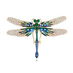 Dragonfly Brooch Manufacturer - OEM/ODM European American Fashion Versatile Oil Dripping Clothing
