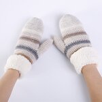 Jacquard Gloves Manufacturer - OEM/ODM Wholesale Acrylic Knitted Warm Winter with Fleece Lining
