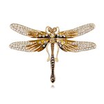 Dragonfly Brooch Manufacturer - OEM/ODM European American Fashion Versatile Oil Dripping Clothing