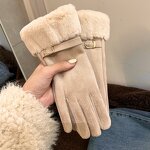 Velvet Gloves Manufacturer - OEM/ODM High Quality Casual Fashion Winter Warm Women's Cycling