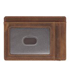 Leather Card Holder Manufacturer - Factory Supply Customize RFID Blocking Crazy