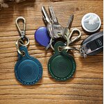 Leather Key Ring Tag Manufacturer - Original Factory Custom Creative Real Genuine